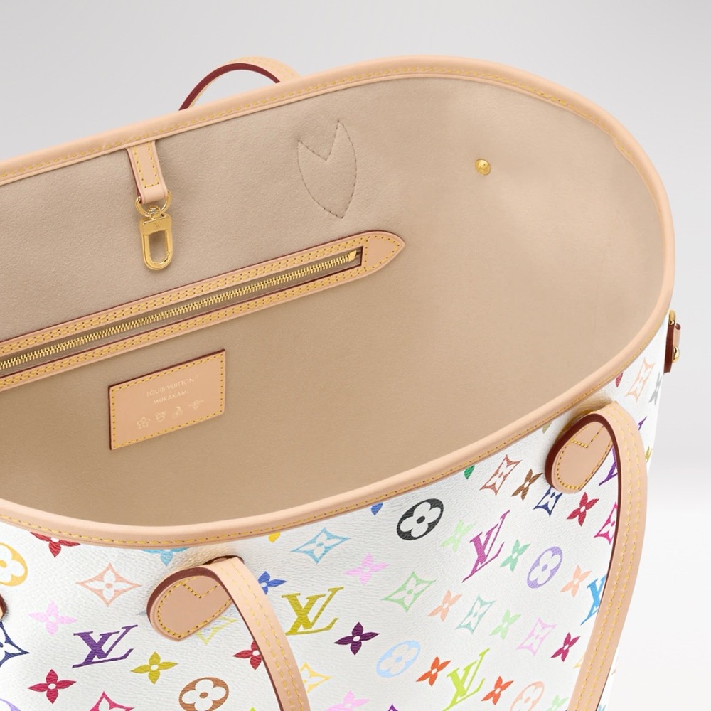 Louis Vuitton x Takashi Murakami Neverfull MM - Picture 4 of 6
